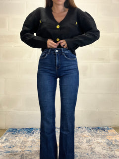 Denim elasticizzato Flare - 5 kg lavaggio medio