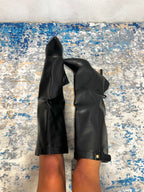 Stivale Risvolto Rock