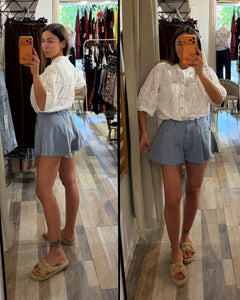 Short Butterfly carta da zucchero