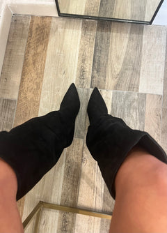 Stivale scamosciato Amina