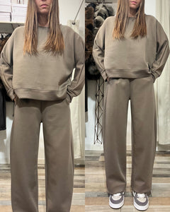 Completo tuta Baggy in neoprene fango