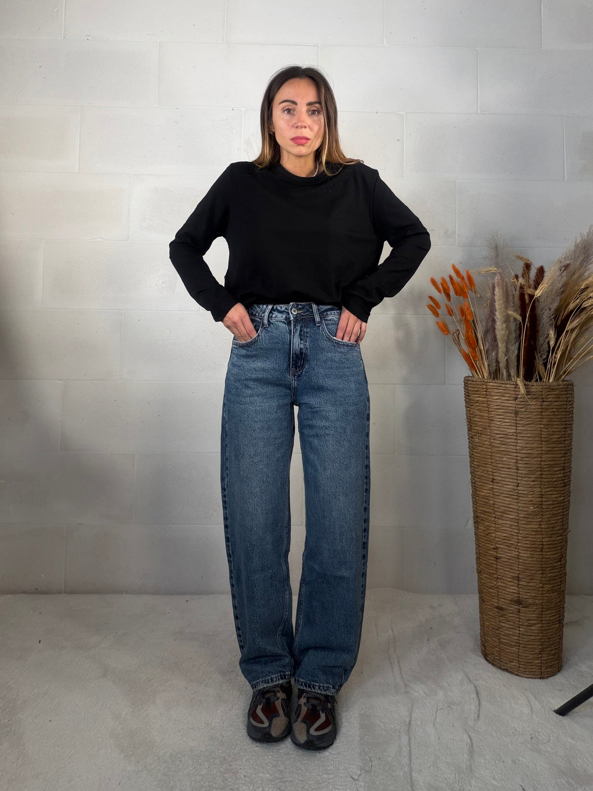 Denim barrel