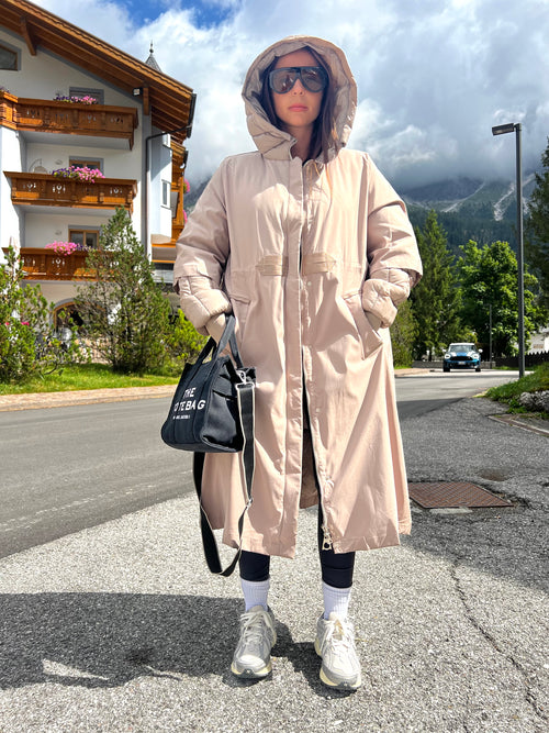 Piumino parka Alaska beige