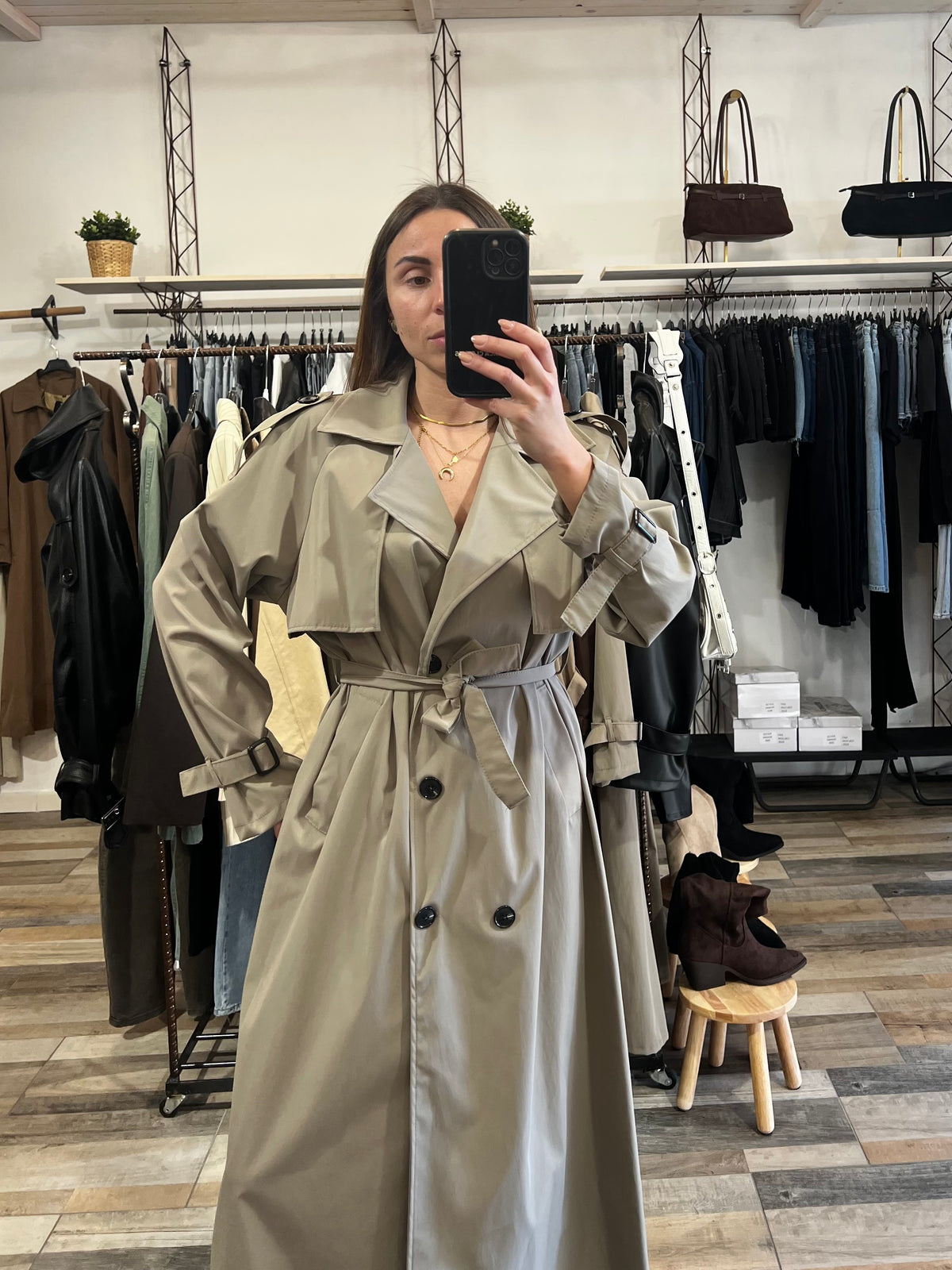 Trench lungo tortora