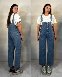 Salopette in denim 7/8