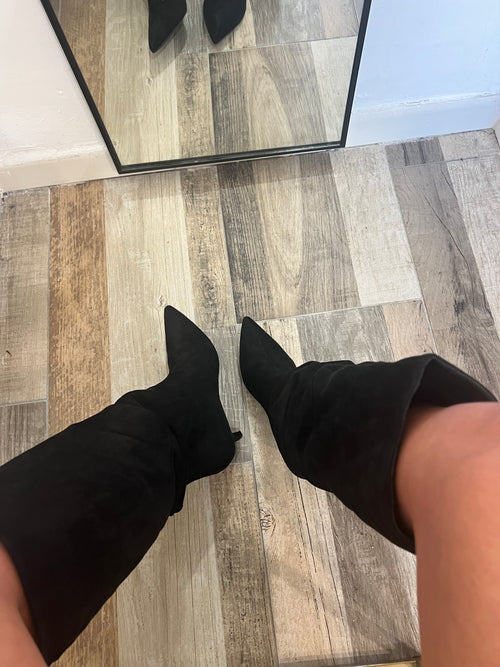 Stivale scamosciato Amina