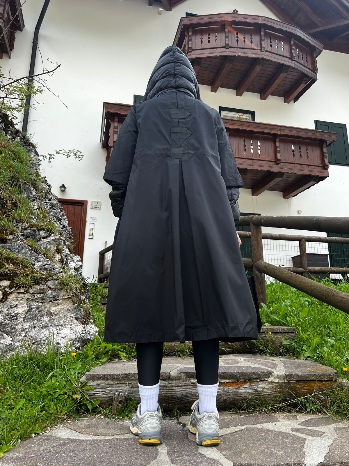 Piumino parka Alaska nero