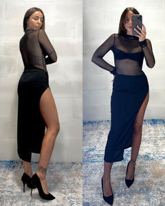 Abitino inserti velati