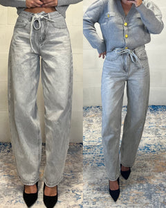 Denim Baggy grigio chiaro