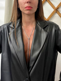 Collana KELLY con cursore scorrevole argentata