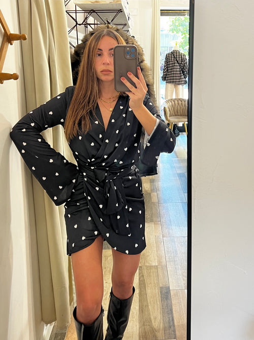 Sicily dress motivo cuori