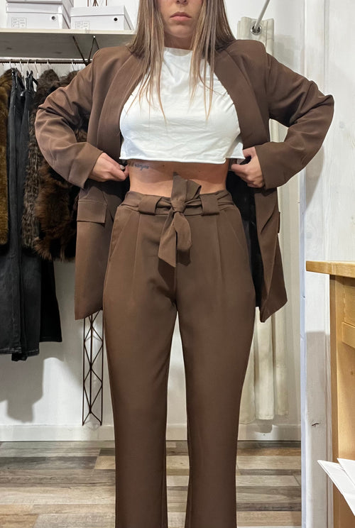 Tailleur Coco color caffè