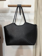 Maxi bag intreccio Oslo 45x23 cm