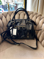 Bale bag grande con tracolla nera (20x30cm)