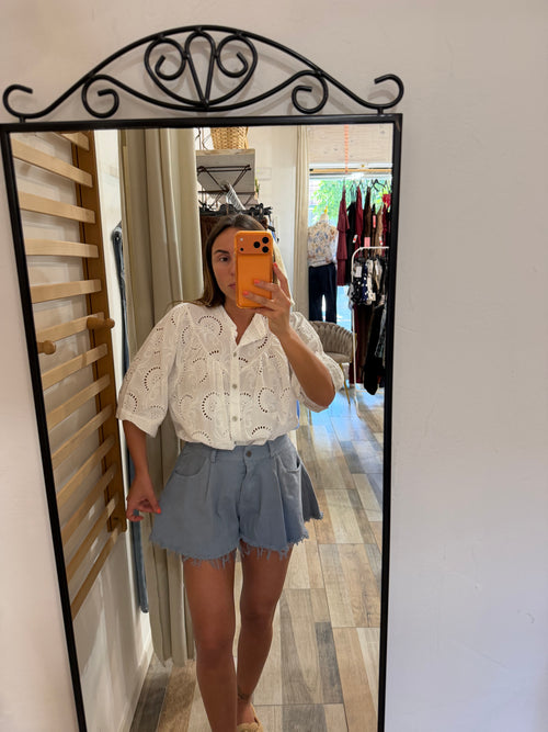 Short Butterfly carta da zucchero