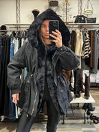 Giaccone Siberia nero