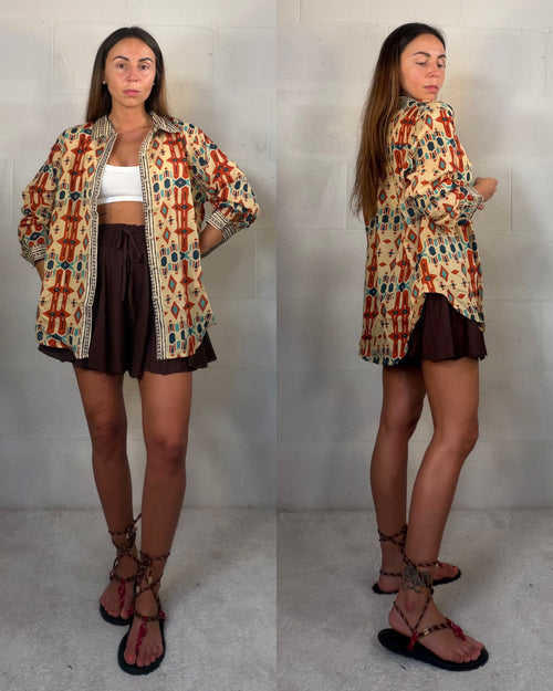 Camicia Cala Salada in 100% cotone