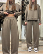 Completo tuta Baggy in neoprene fango