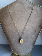Collana madonnina dorata
