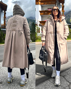 Piumino parka Alaska beige