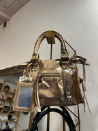 Bale mini bag con tracolla beige (15x22cm)