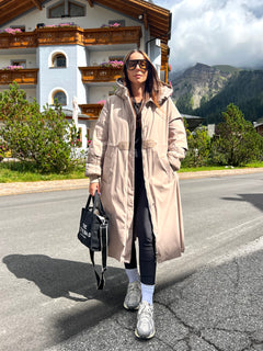 Piumino parka Alaska beige