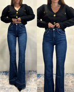 Denim elasticizzato Flare - 5 kg lavaggio medio