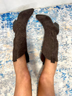 Camperos scamosciato testa di moro