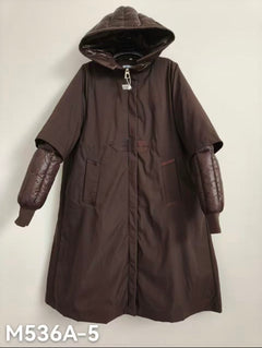 Piumino parka Alaska cioccolato