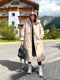 Piumino parka Alaska beige