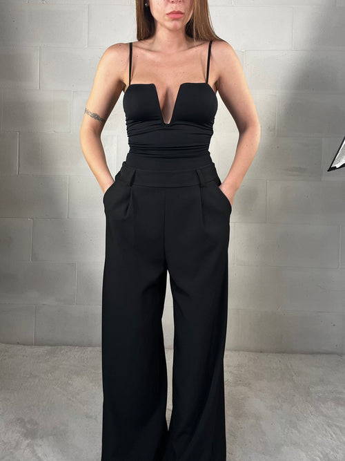 Tailleur over must nero