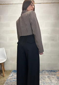 Pantalone con pence neri