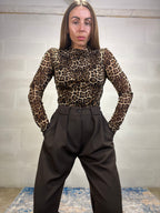 Body animalier velato