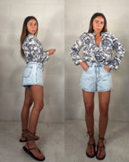 Short in denim Minorca