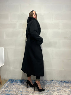 Cappotto 50% pura lana inserti in ecopelliccia estraibili