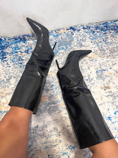 Stivale lucido Attico