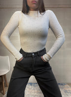 Pull punti luce bianco