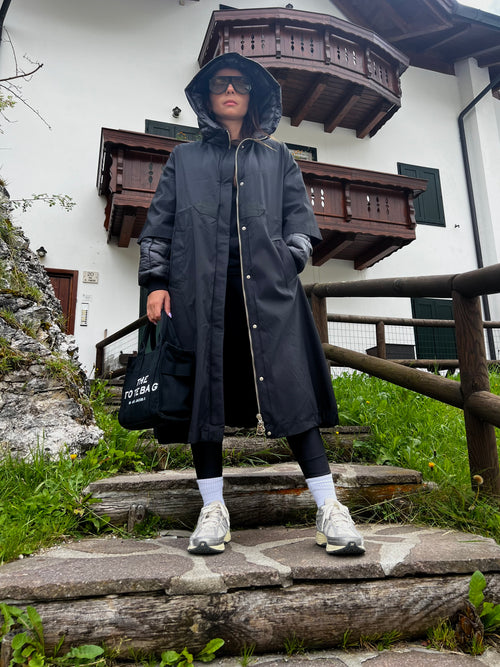 Piumino parka Alaska nero