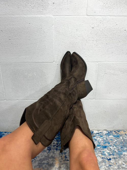 Camperos Country scamosciato marrone