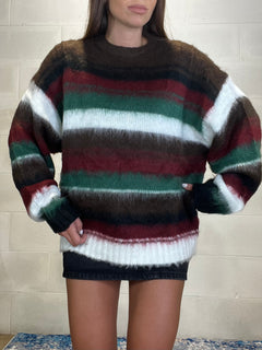 Pullover Lux inserto verde