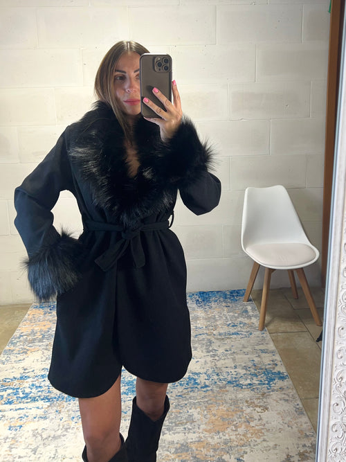 Cappotto mezza lunghezza Moulin Rouge