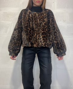 Bomber in ecopelliccia Lisbona