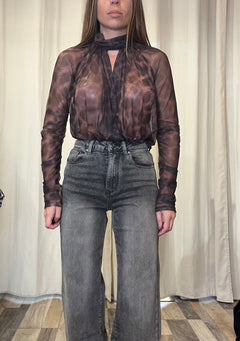 Body velato animalier