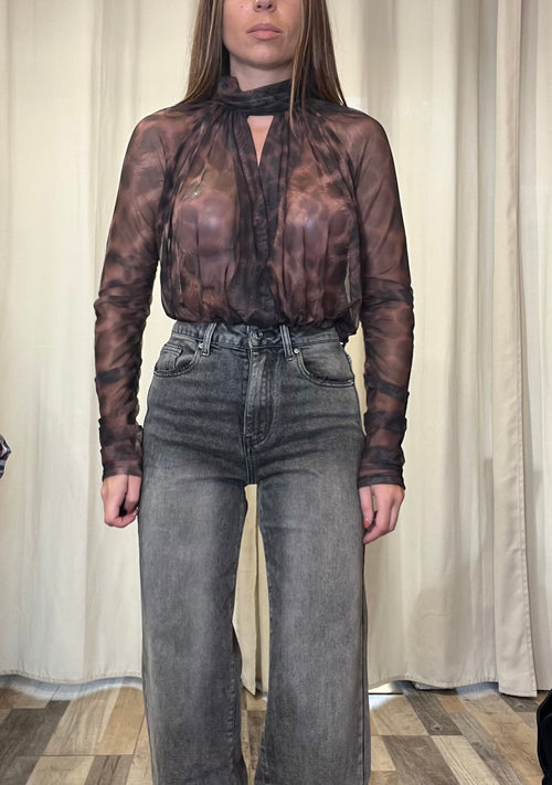 Body velato animalier