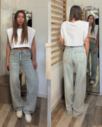 Denim estivo in tela leggera a palazzo