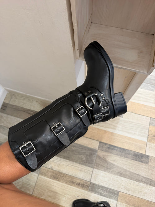 Stivali biker Miu