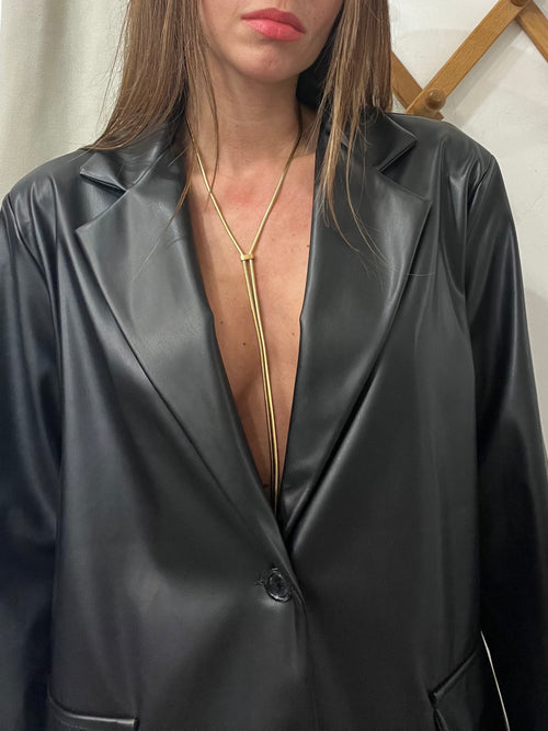 Collana KELLY con cursore scorrevole dorata