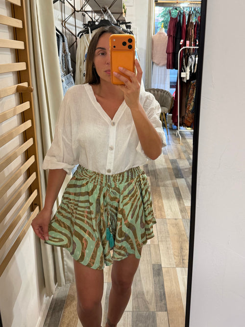 Short in 70% seta