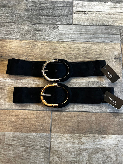 Cintura elastica regolabile “Breil” fibbia dorata