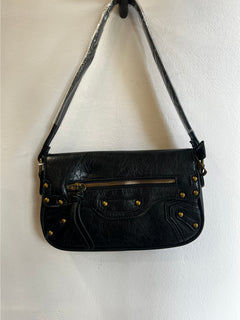 Radio mini bag con tracolla in dotazione nera (14x23cm)